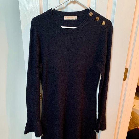Tory Burch Dresses & Skirts - Tory Burch Flare Sleeve Sweater Dress